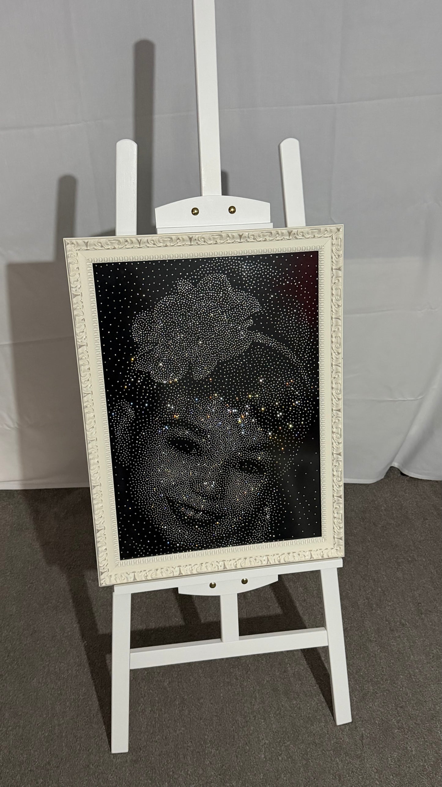 Custom Handmade Rhinestone Portraits