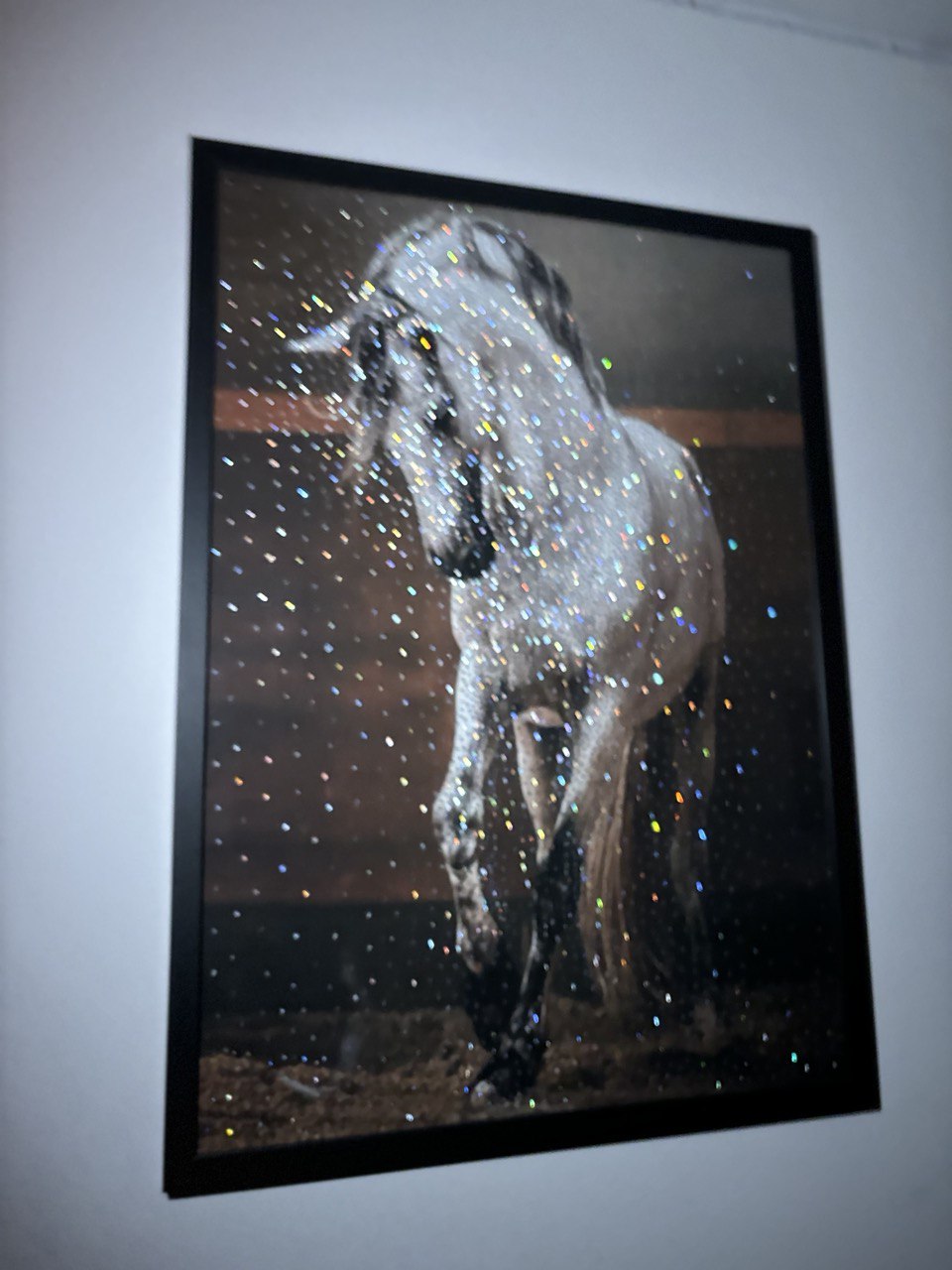 Luxury Horse Rhinestone Artwork