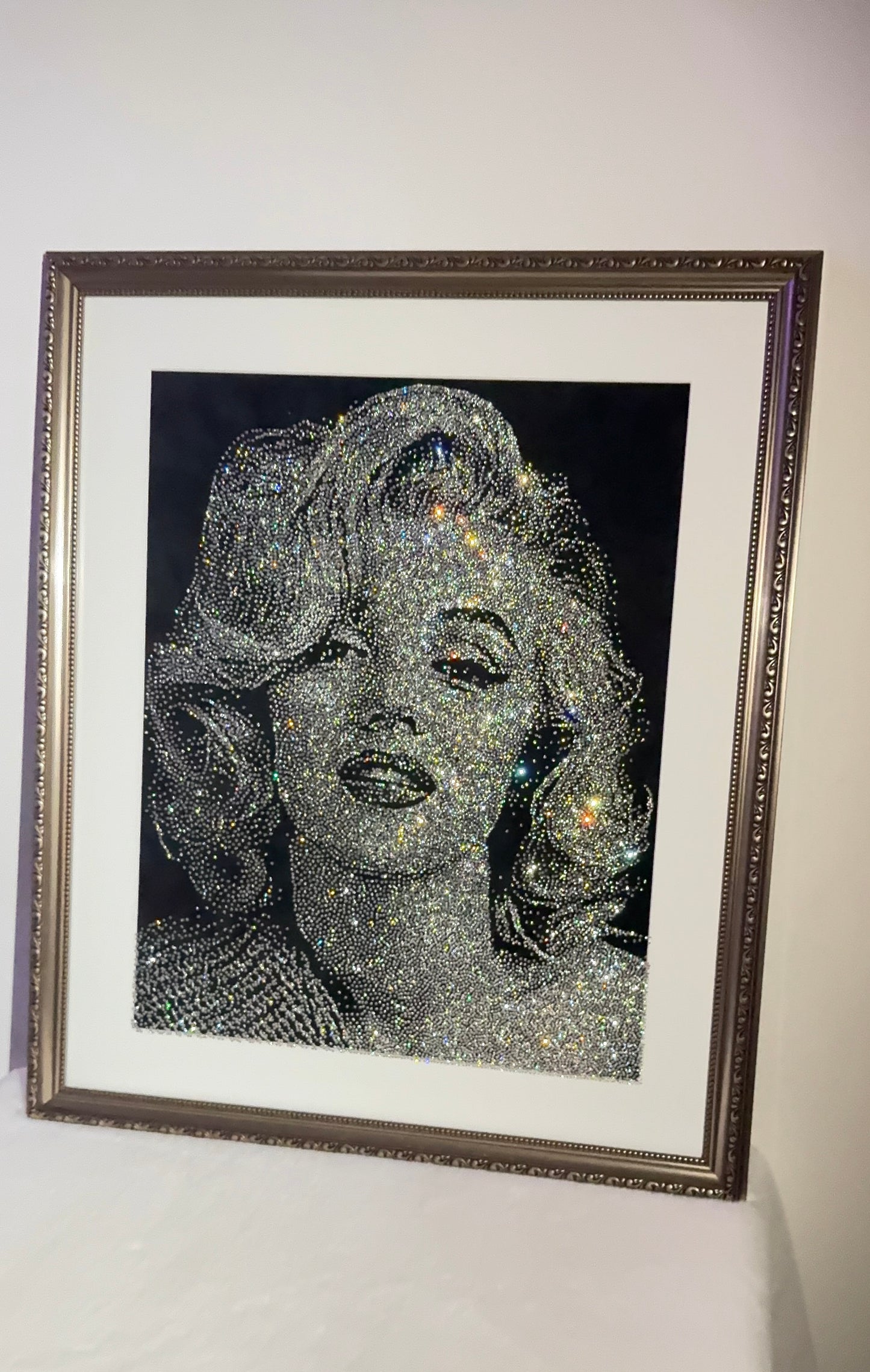 Marilyn Monroe Rhinestone Portrait
