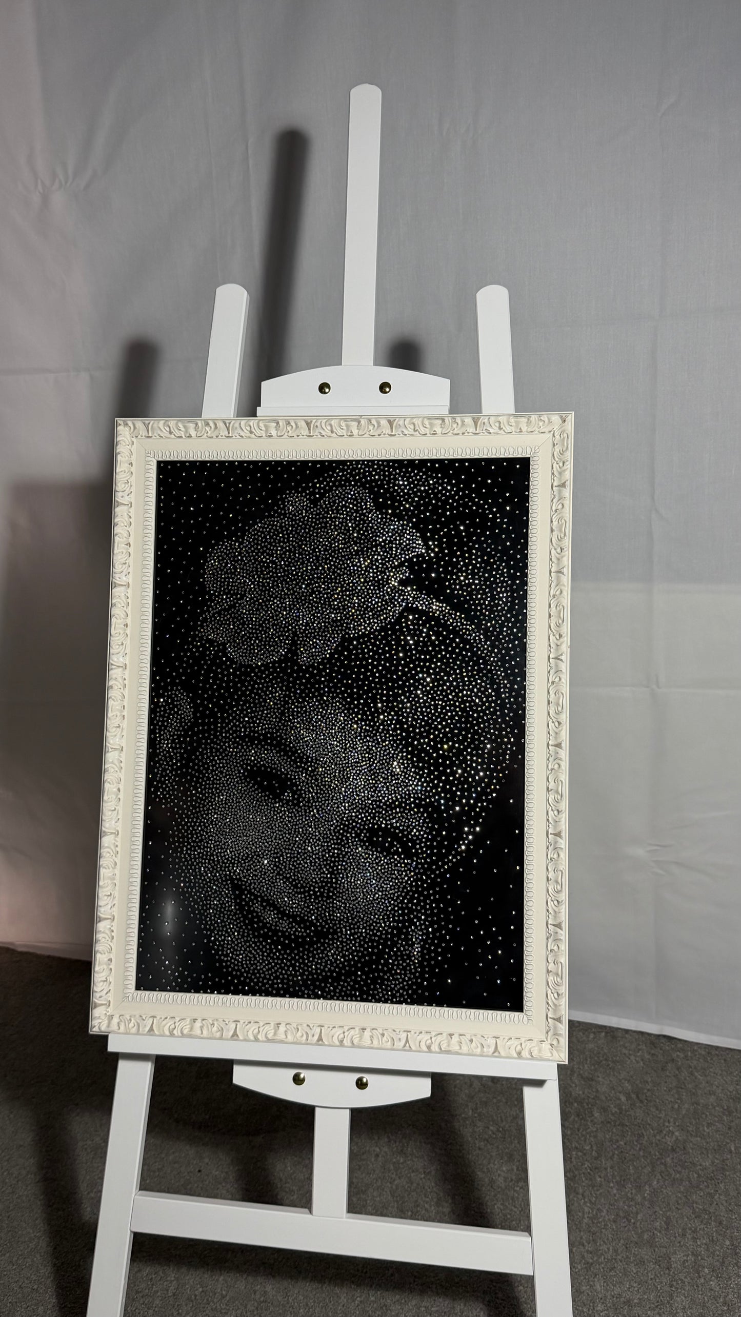 Custom Handmade Rhinestone Portraits