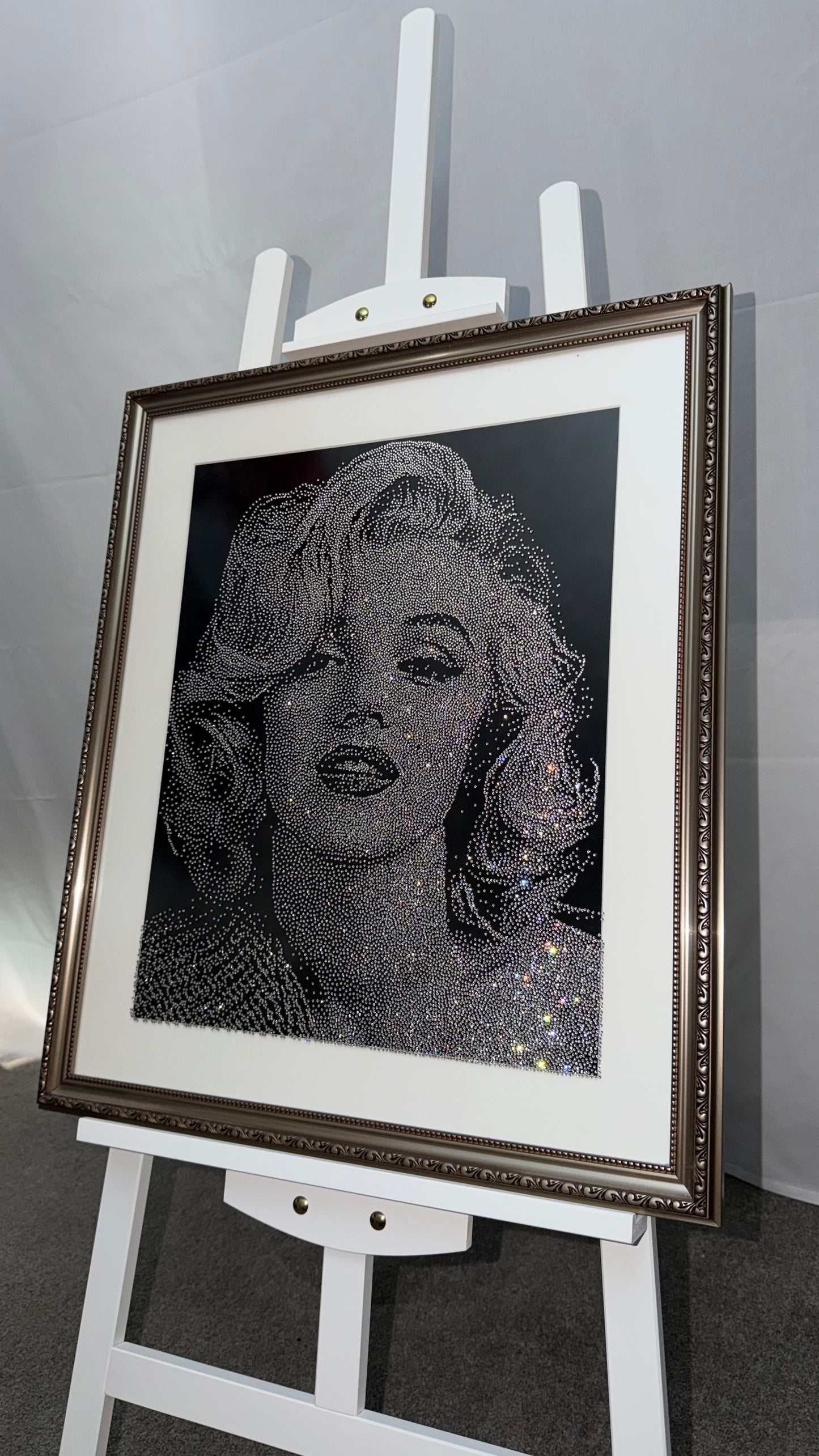 Marilyn Monroe Rhinestone Portrait