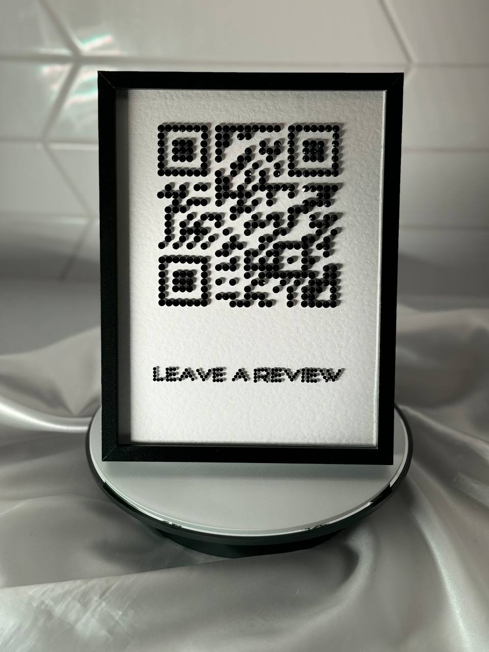 Luxury Custom Rhinestone QR Codes