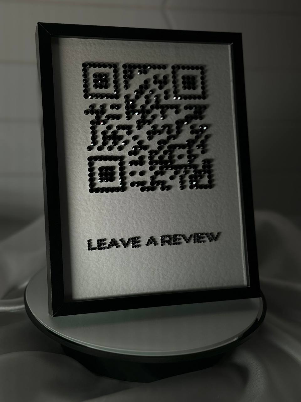 Luxury Custom Rhinestone QR Codes